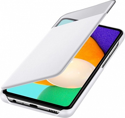 Чехол-книжка S View Wallet Cover для Samsung A52 (белый) фото 3